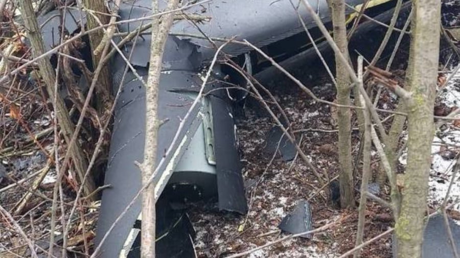 dronă găsită la Ștefan Vodă