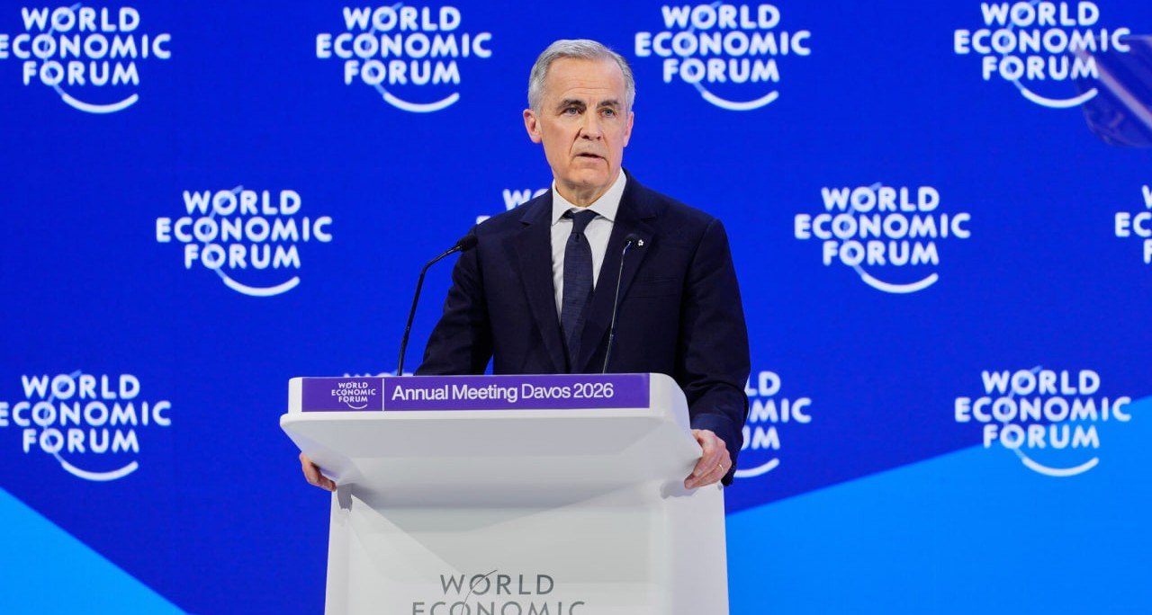 Mark Carney la Davos