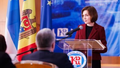Președinta Republicii Moldova, Maia Sandu, în vizită la Comrat