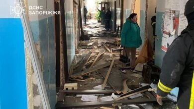 Consecințele atacului în regiunea Zaporojie