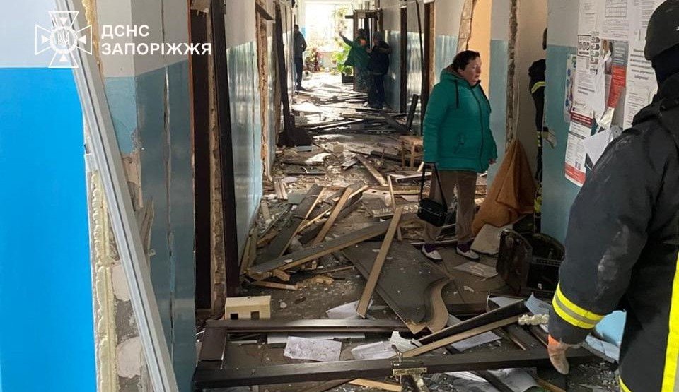 Consecințele atacului în regiunea Zaporojie