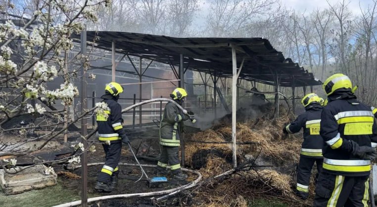 Incendiu la hipodromul din Chișinău