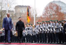 Volodimir Zelensky in vizită la Berlin