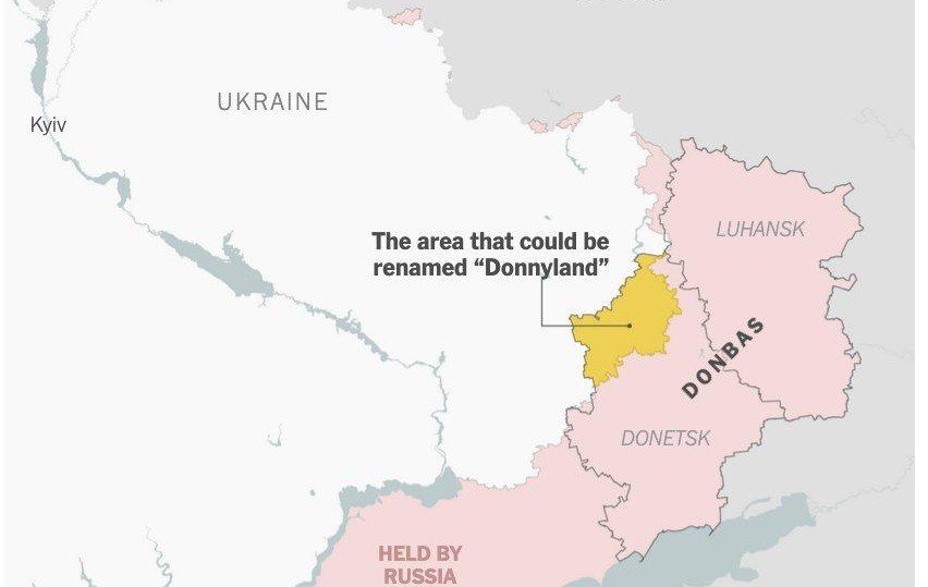 Zona care ar putea fi numită Donnyland