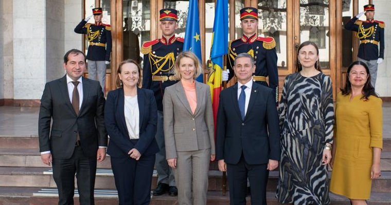 Kallas la Chișinău: Moldova poate conta pe sprijinul UE în domeniul apărării/point.md