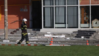 Ministerul Apărării al României a explicat de ce nu a doborât drona care a căzut pe un bloc de locuințe din Galați / social media