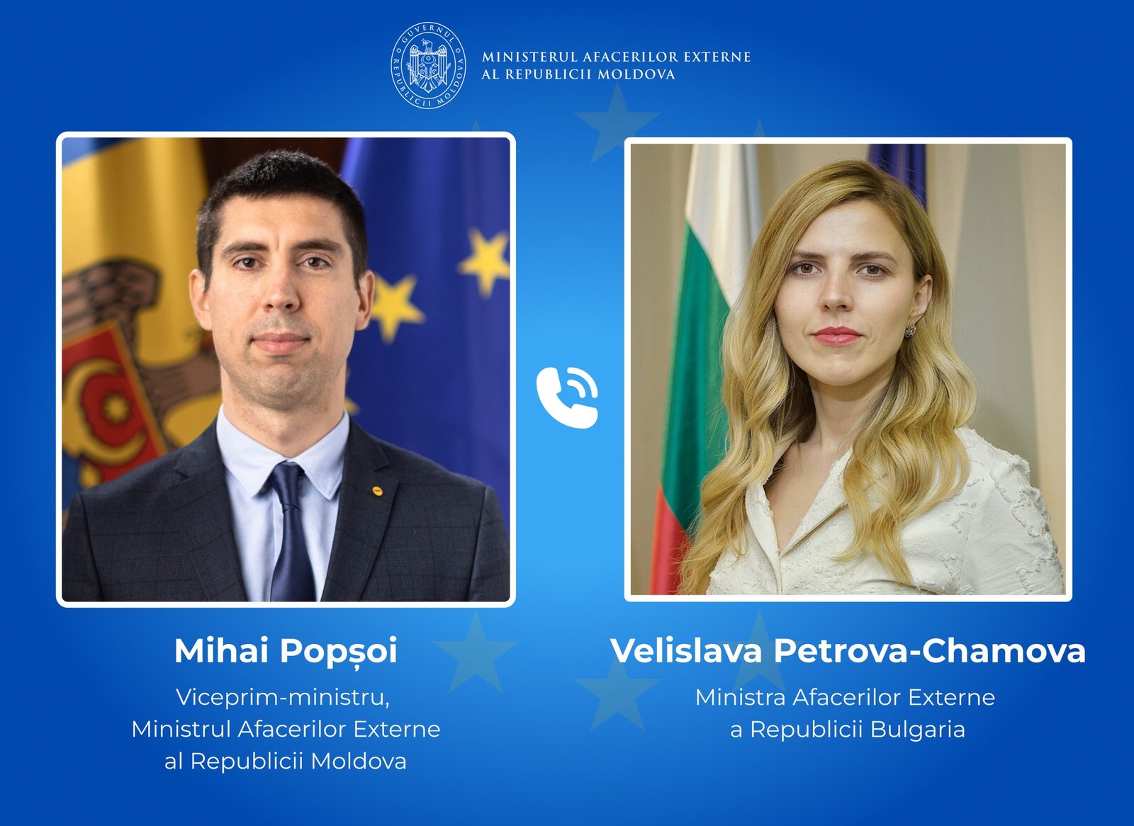 Bulgaria a reconfirmat sprijinul pentru integrarea europeană a Republicii Moldova / facebook.com / PopsoiMihai