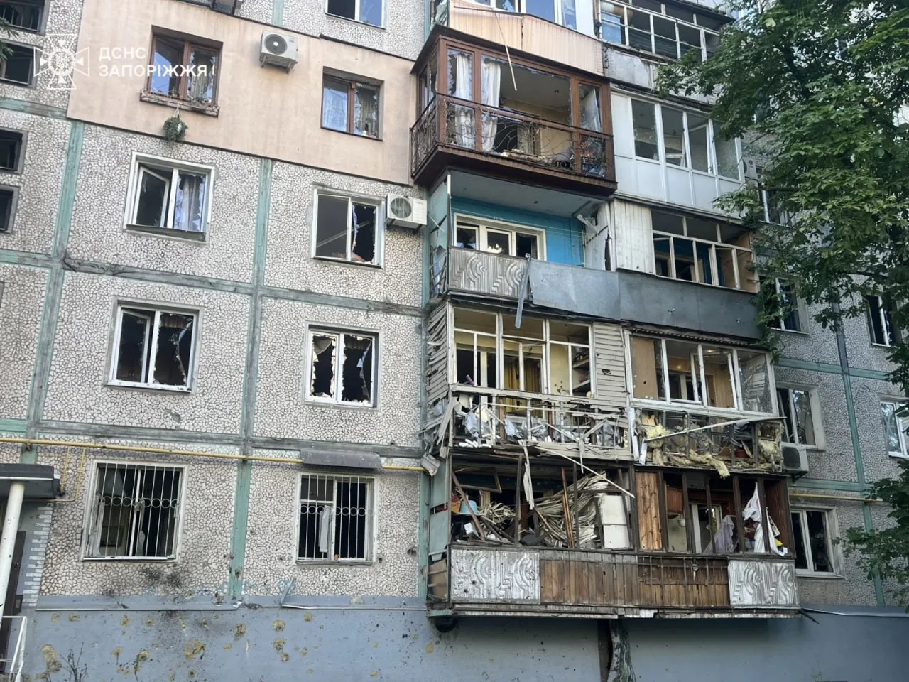Rusia a atacat Ucraina cu 272 de drone: sunt morți și răniți/Serviciul de Urgență de Stat din Zaporijia