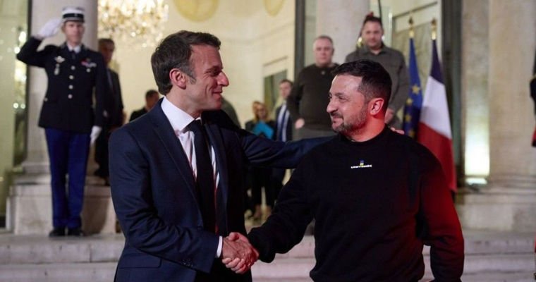 Macron l-a invitat pe Zelenski la summitul G7 din Franța/point.md