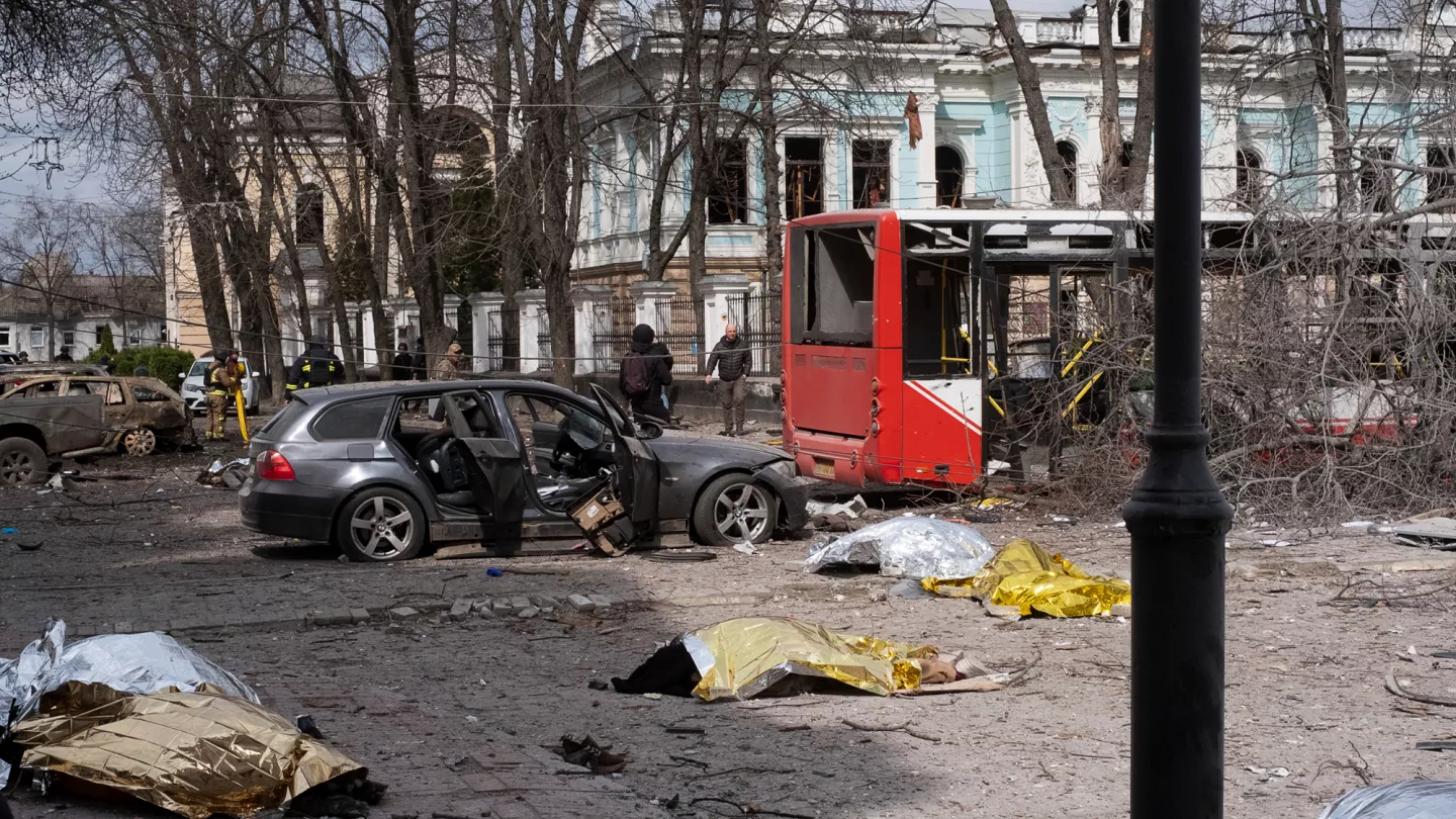 В Сумах в результате российского удара погибли пять человек/euronews.com