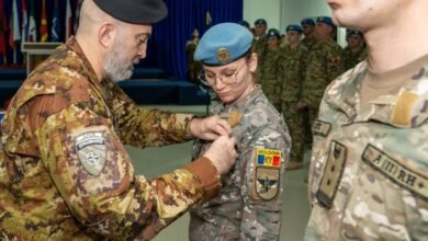 Новый контингент молдавских миротворцев приступил к службе в миссии KFOR в Косово / moldpres.md