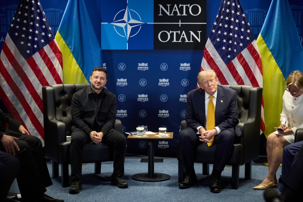 Trump nu exclude producerea rachetelor Patriot în Ucraina după întâlnirea cu Zelenski la summitul NATO / president.gov.ua