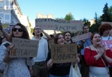 Protestele continuă în Ucraina pentru a doua zi după schimbarea ministrului Apărării/t.me/suspilnenews