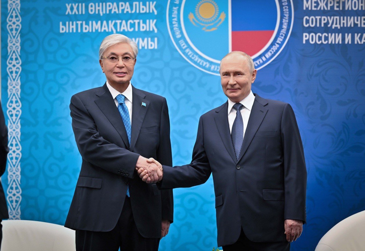 Токаев предложил Путину заморозить войну в Украине / akorda.kz