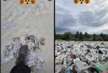 Sute de permise de conducere românești, găsite la groapa de gunoi din Porumbeni/Garda Nationala de Mediu