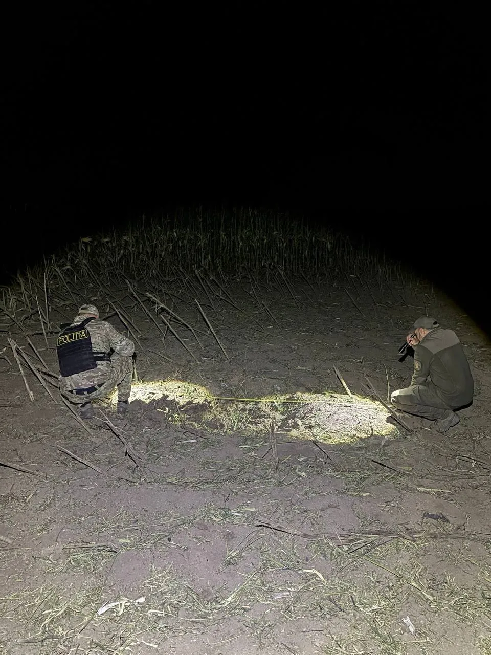 В Штефан-Водском районе после падения летательного аппарата произошёл взрыв/point.md