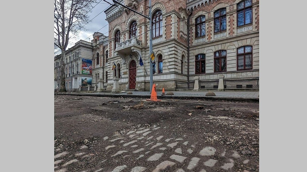 В центре Кишинева создают новое пространство для прогулок и отдыха/md.kp.media