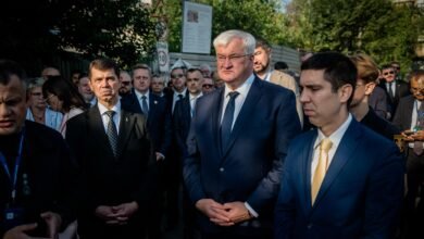 Popșoi, la Kiev: a adus un omagiu apărătorilor Ucrainei căzuți în război / mfa.gov.md