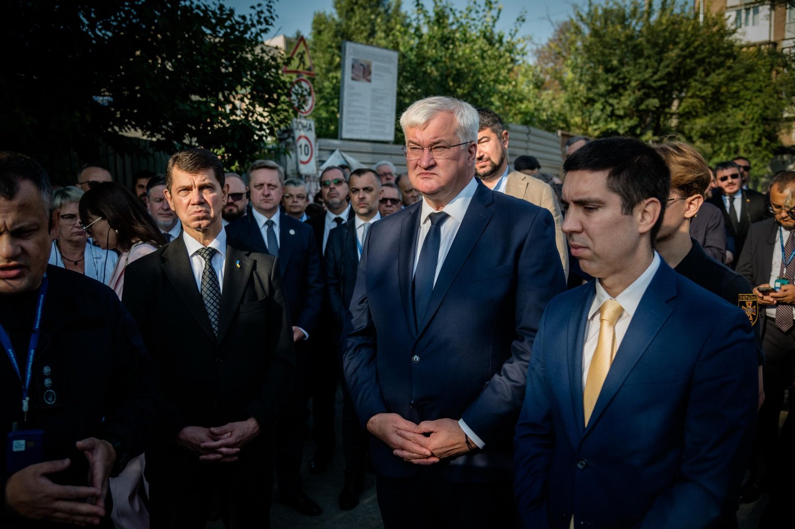 Popșoi, la Kiev: a adus un omagiu apărătorilor Ucrainei căzuți în război / mfa.gov.md