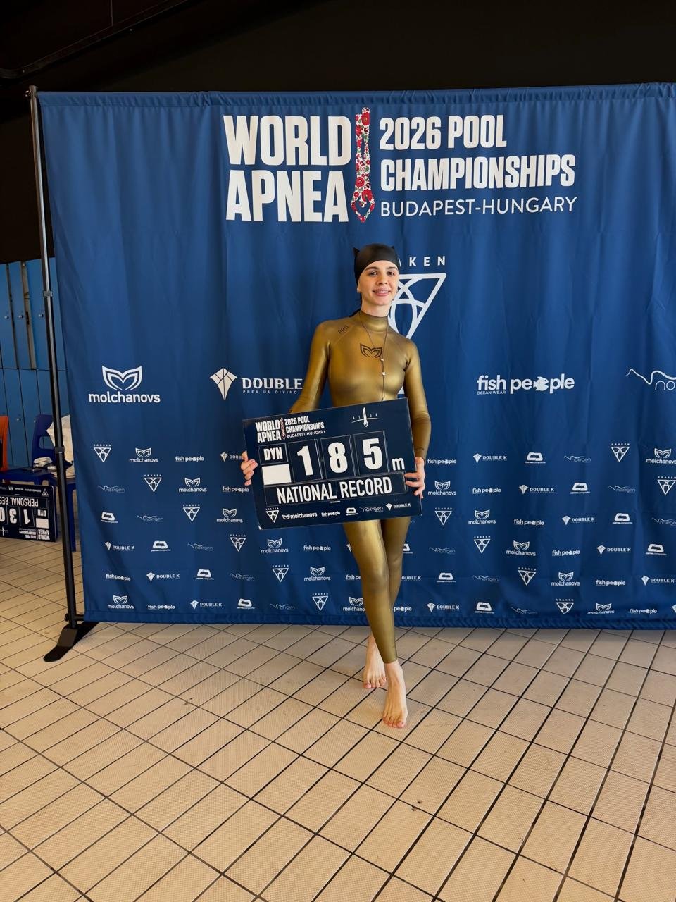 De la „sirenă” în Thailanda la Campionatul Mondial: o sportivă din Moldova a stabilit un record național la freediving / facebook.com / katerinadominik