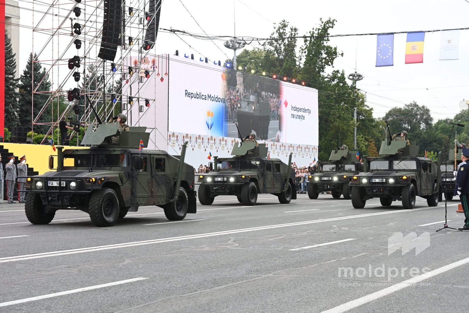 Moldova își consolidează capacitățile antitanc: rachetele Spike LR, prezentate pentru prima dată la parada militară / moldpres.md