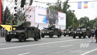 Молдова усиливает противотанковые возможности: ракеты Spike LR впервые показали на военном параде / moldpres.md