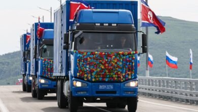 Rusia și Coreea de Nord au deschis primul pod rutier peste râul Tumen / tass.ru
