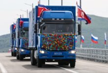 Россия и Северная Корея открыли первый автомобильный мост через Туманную / tass.ru