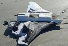 Fragmente de dronă descoperite pe o plajă din România, în apropiere de Capu Midia/digi24