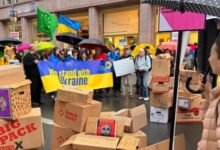 Proteste la Berlin în legătură cu închiderea „Casei Ruse”/eurointegration.com.ua