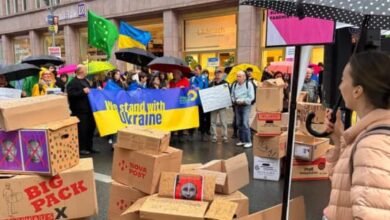 Proteste la Berlin în legătură cu închiderea „Casei Ruse”/eurointegration.com.ua