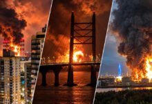 Atac masiv cu drone asupra Sankt Petersburgului: incendiu la terminalul petrolier și avarierea centrului de date al VK / point.md