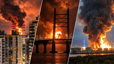 Atac masiv cu drone asupra Sankt Petersburgului: incendiu la terminalul petrolier și avarierea centrului de date al VK / point.md
