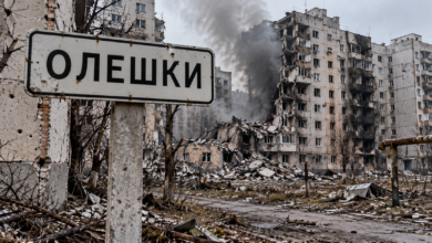 В Олешки для доставки гуманитарной помощи прибыли делегации Украины, США и России / social media
