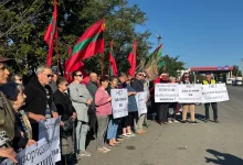 В центре Тирасполя проходит протест против экономической политики Кишинева/Nokta.md