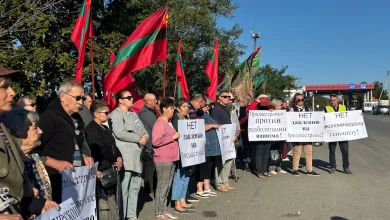 В центре Тирасполя проходит протест против экономической политики Кишинева/Nokta.md