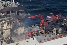 Восемь моряков пропали без вести после пожара на танкере у берегов Румынии/eurointegration.com.ua