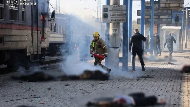 Вокзал в Днепре попал под удар российского беспилотника. Погибли 13 человек/ДСНС Украины