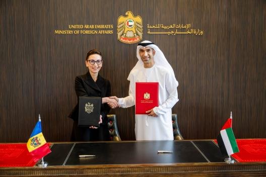Moldova și Emiratele Arabe Unite discută extinderea comerțului, investițiilor și cooperării în domeniul tehnologiilor / mfa.gov.md